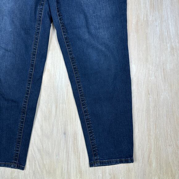 Lane Bryant Slim Bootcut Genius Fit Stretch Casual Basic Everyday Denim Jeans 16 - Picture 3 of 15